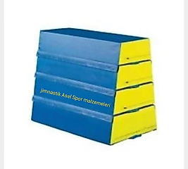 Cimnastik Atlama Kasası Sünger 4 Basamaklı