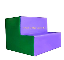 2 Basamaklı Merdiven Minder 80x60x50cm